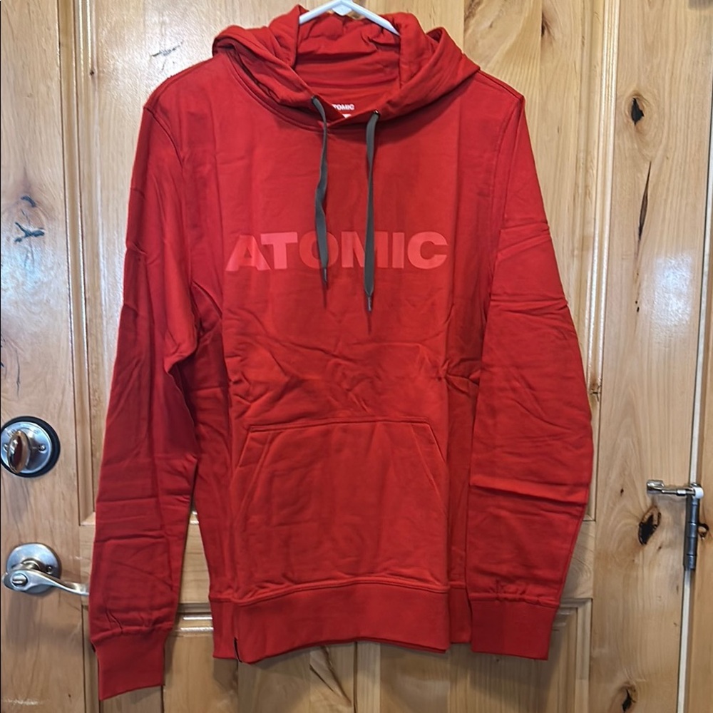 Men's Atomic Red Hoodie size Medium